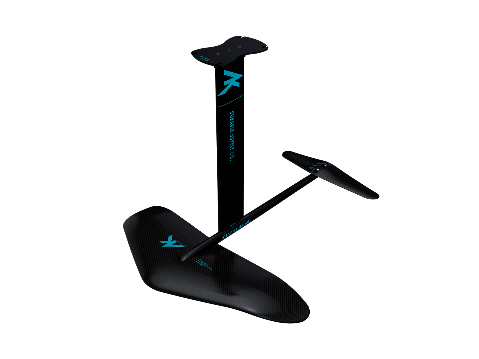 Airush 2019 AK Foil Surf Complete - Aluminium 60cm / Plate / 1325 wing Hydrofoil