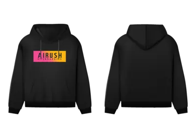 Одежда Airush Airush Hoody Pink/Yellow Logo