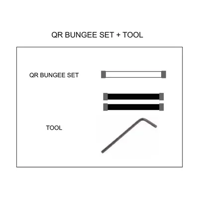 Планка управления Airush QR BUNGEE SET + TOOL