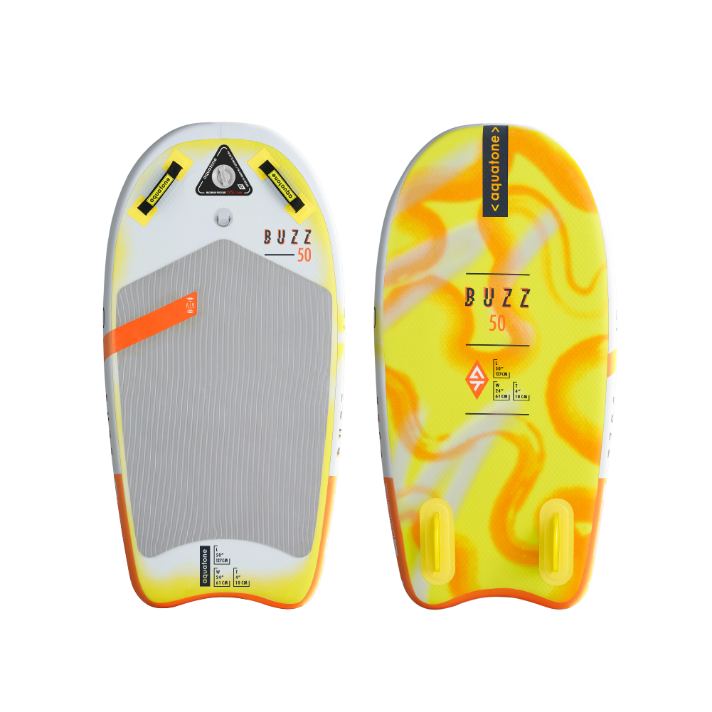 Бодиборд Aquatone BUZZ 50 AIR BODYBOARD Chic Inflatable — side view