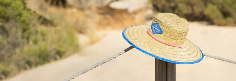 Одежда Aquatone STRAW HAT/OUTDOOR 100% Natrual Straw Hat with — купить в K1.surf