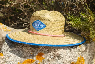 Одежда Aquatone STRAW HAT/OUTDOOR 100% Natrual Straw Hat with — крупный план