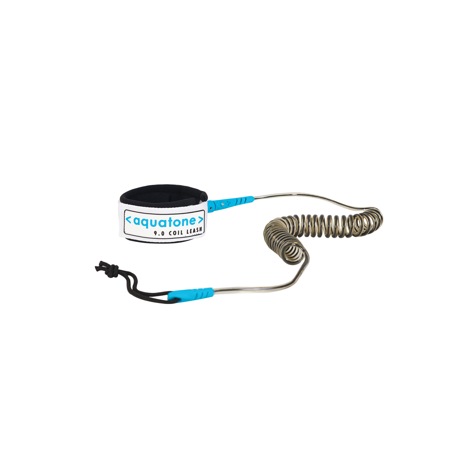 Аксессуар Aquatone 9.0 SUP COIL LEASH 9' Long, Single Stainless — side view