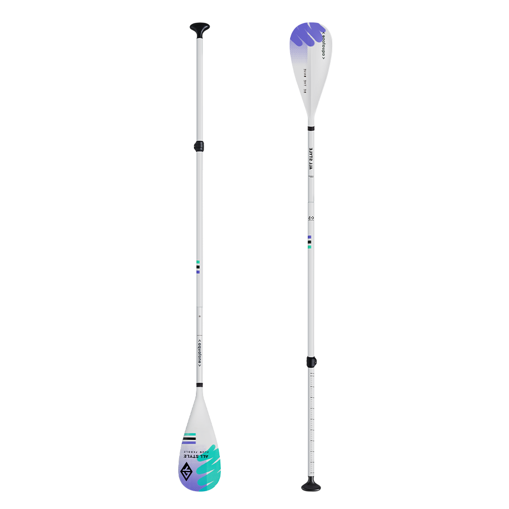 Aquatone ALLSTYLE 3.0 ALUMINUM 3-SEC PADDLE Shaft: Accessory — construction detail