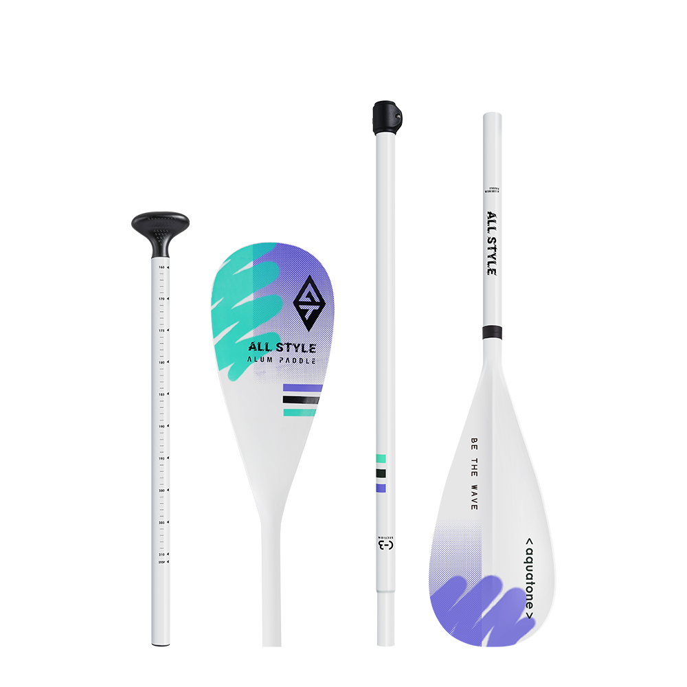 Aquatone ALLSTYLE 3.0 ALUMINUM DOUBLE BLADE PADDLE Accessory — side view