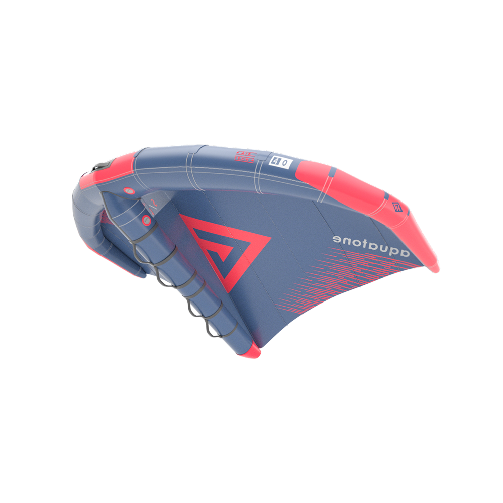 Надувная доска Aquatone SLICE 4.0 AIR FOIL WING Designed to be — side view