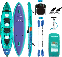 Каяк Aquatone BLAST 13'6" RECREATIONAL KAYAK 3-PERSON