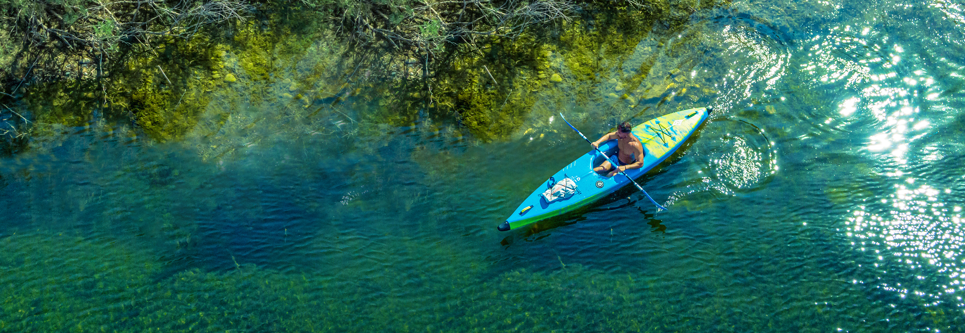 Каяк Aquatone GLACIER 12'6" ADVANCED KAYAK 1-PERSON — buy at K1.surf