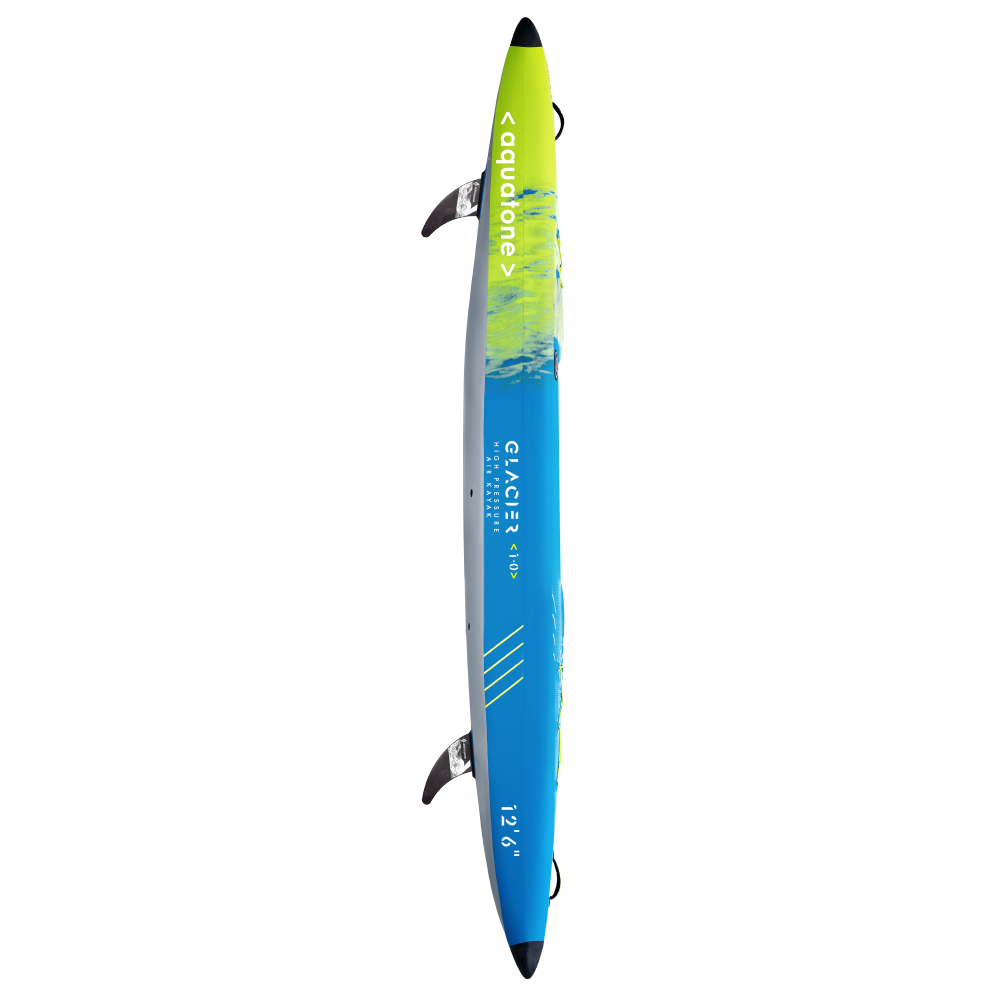 Каяк Aquatone GLACIER 12'6" ADVANCED KAYAK 1-PERSON — top view