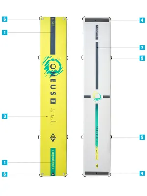 Платформа Aquatone ONEUS 20'0" GYMNASTIC MAT + FLOATING Platform — крупный план