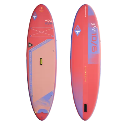Надувная доска Aquatone WAVE 10'6" ALL-ROUND SUP All-Round outline. — вид сбоку