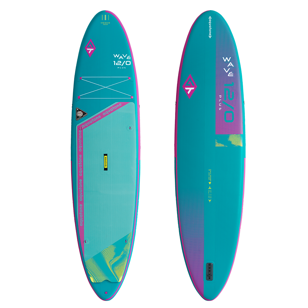 Inflatable доска Aquatone WAVE PLUS 12'0" ALL-ROUND SUP Advance — side view
