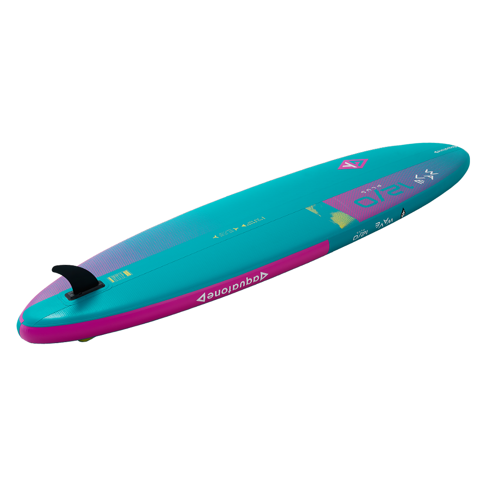 Inflatable доска Aquatone WAVE PLUS 12'0" ALL-ROUND SUP Advance — in action on the water