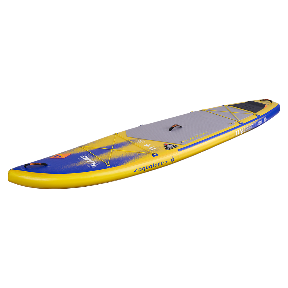 Надувная доска Aquatone FLAME 11'6" TOURING SUP Long Distance Touring — top view