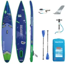 Надувная доска Aquatone BEAST 10'6" RACE YOUTH SUP Double Layer Core — купить в K1.surf