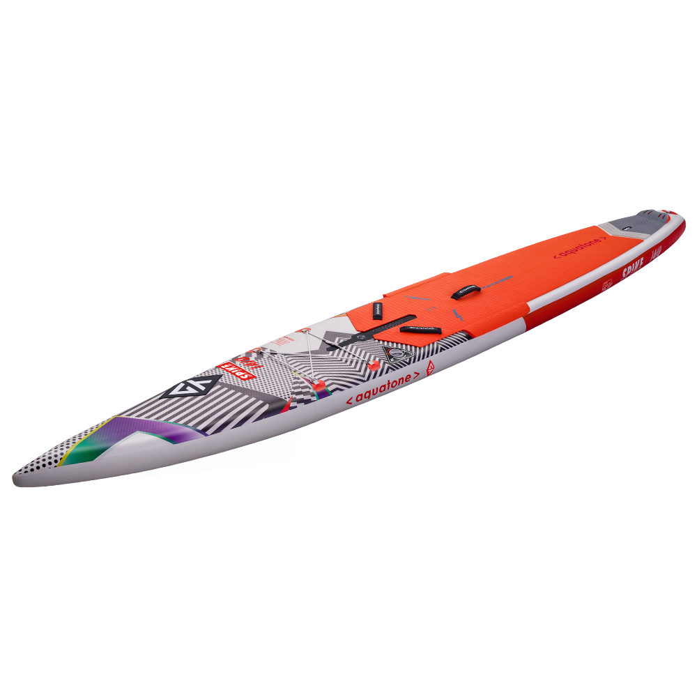 Inflatable доска Aquatone SPIKE 14'0" RACE SUP Performance board — top view