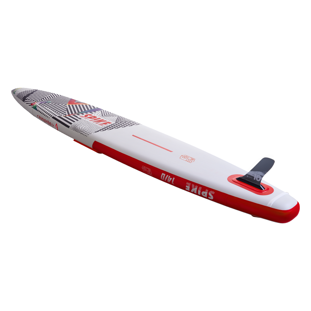 Inflatable доска Aquatone SPIKE 14'0" RACE SUP Performance board — close-up