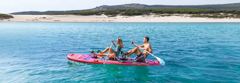 Надувная доска Aquatone FUTURE 13'0" 2+1 MULTI-PERSON PEDAL SUP — купить в K1.surf