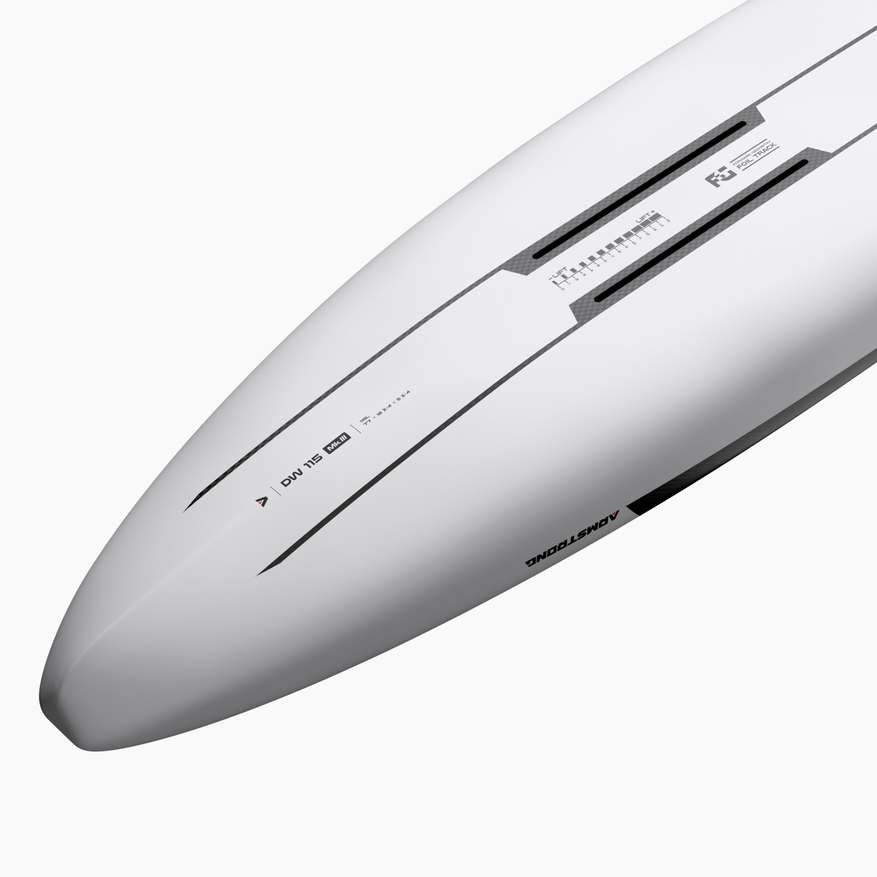 Доска для фойла Armstrong Downwind Mk III Board — крупный план
