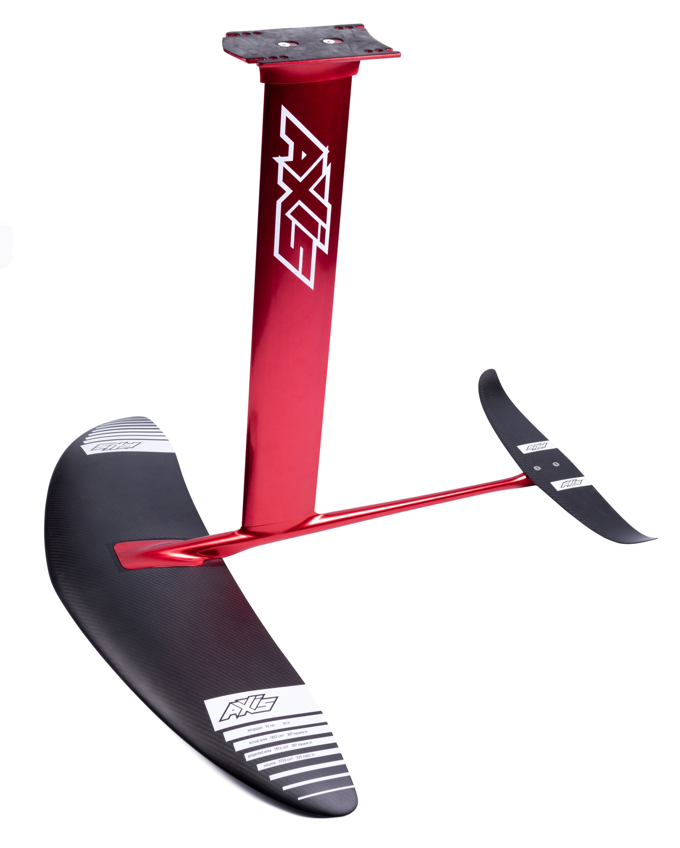 Переднее крыло фойла AXIS Foils 920mm Carbon Front Wing — close-up