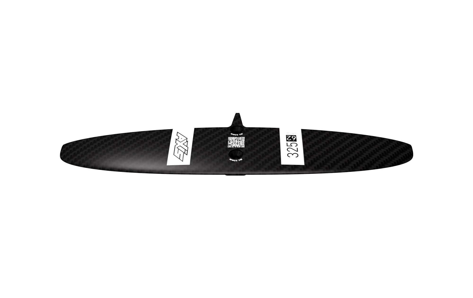 Переднее крыло фойла AXIS Foils 325 Progressive Carbon Rear Wing — top view