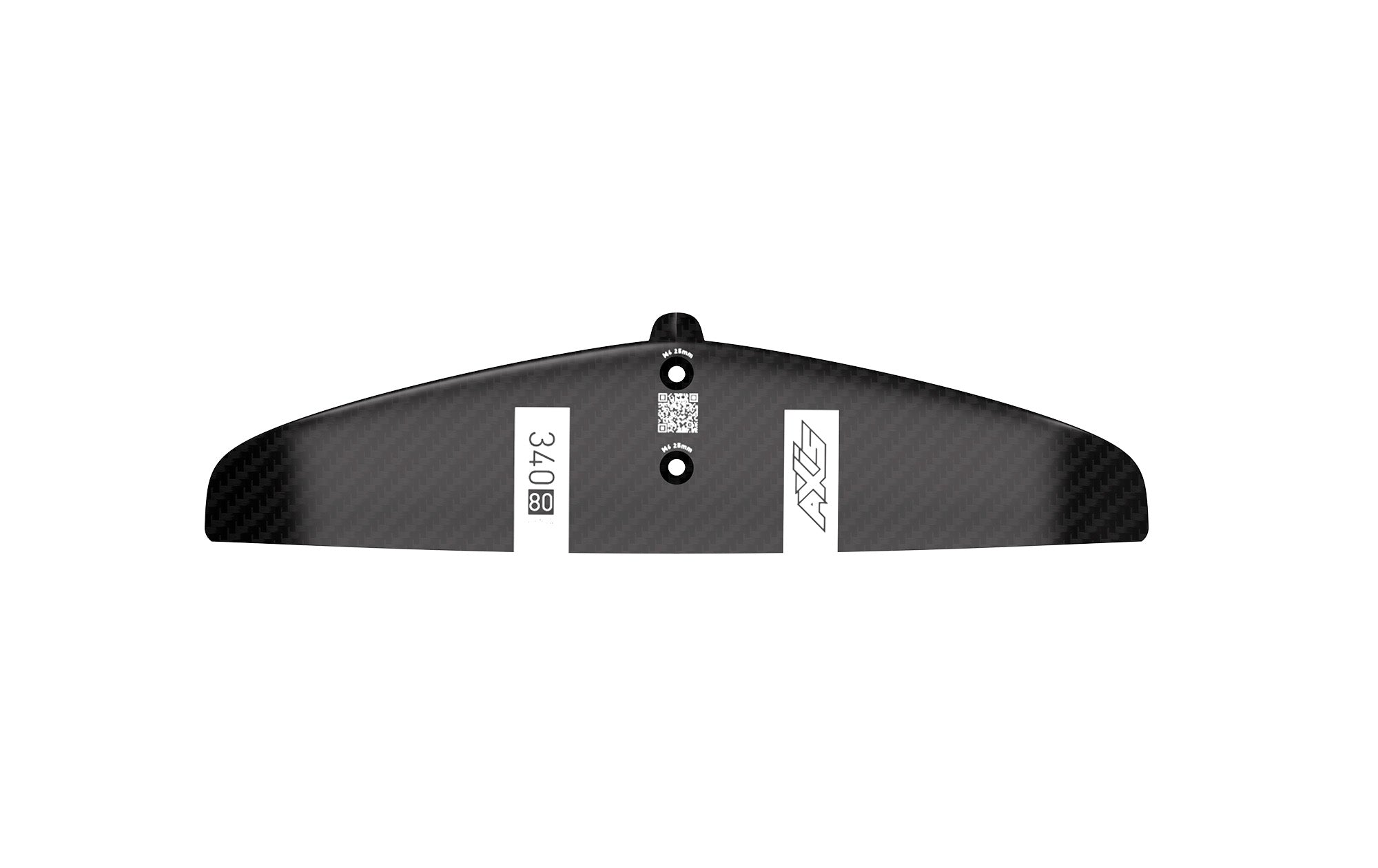Переднее крыло фойла AXIS Foils 340 Freeride Small Carbon Rear Wing — side view