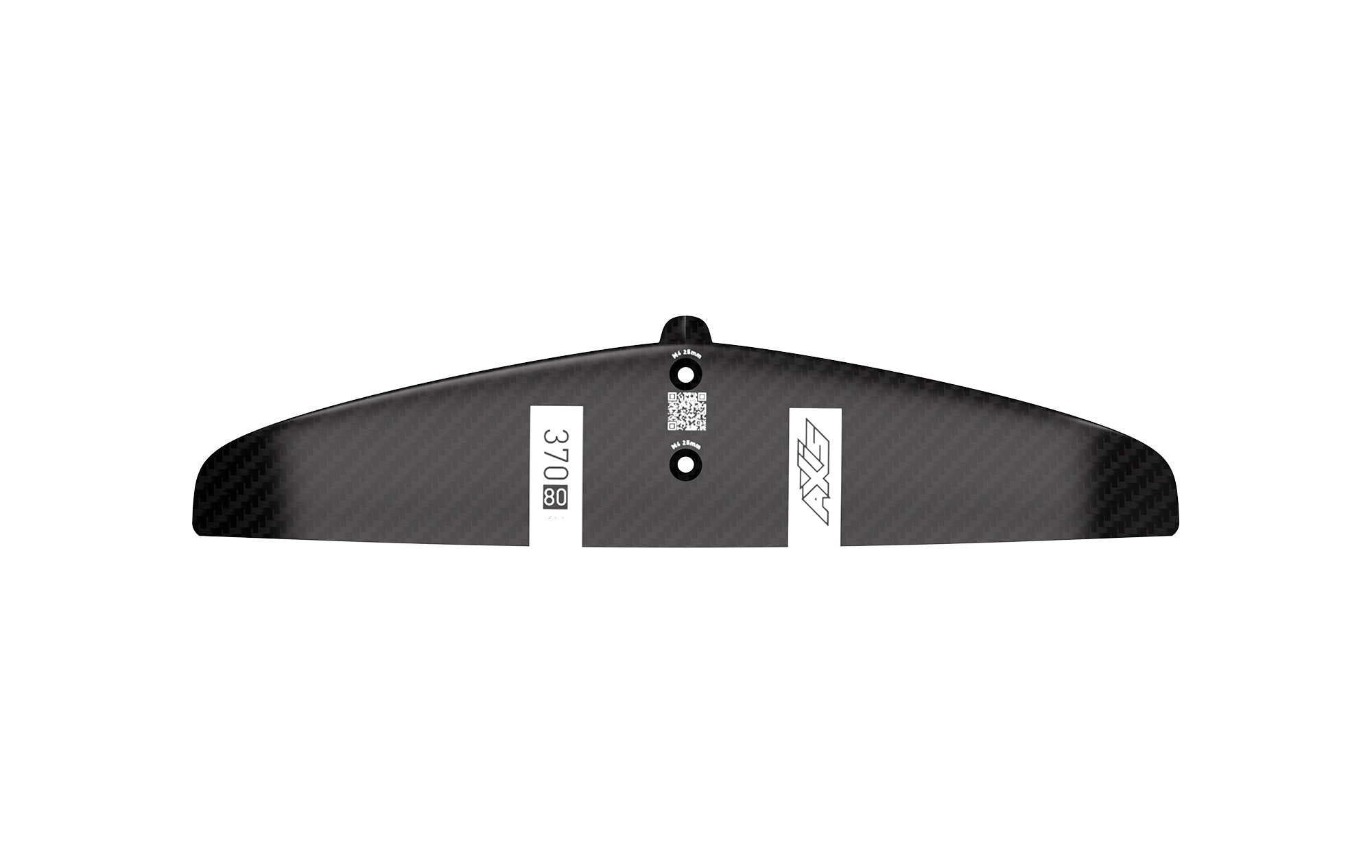 Переднее крыло фойла AXIS Foils 370 Freeride Small Carbon Rear Wing — вид сбоку