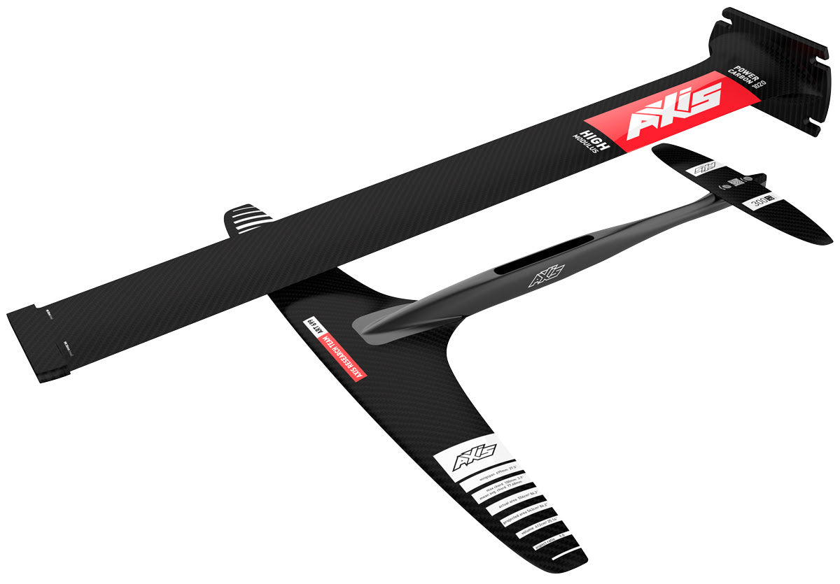 Переднее крыло фойла AXIS Foils ART 699 Carbon Hydrofoil Wing — top view