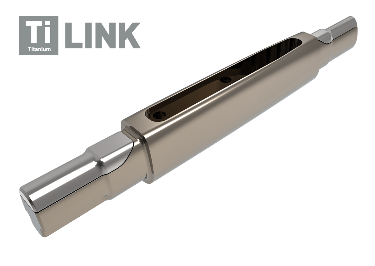 Комплектующие AXIS Foils AXIS Aluminium Rear Wing Adapter for Ti Link — close-up