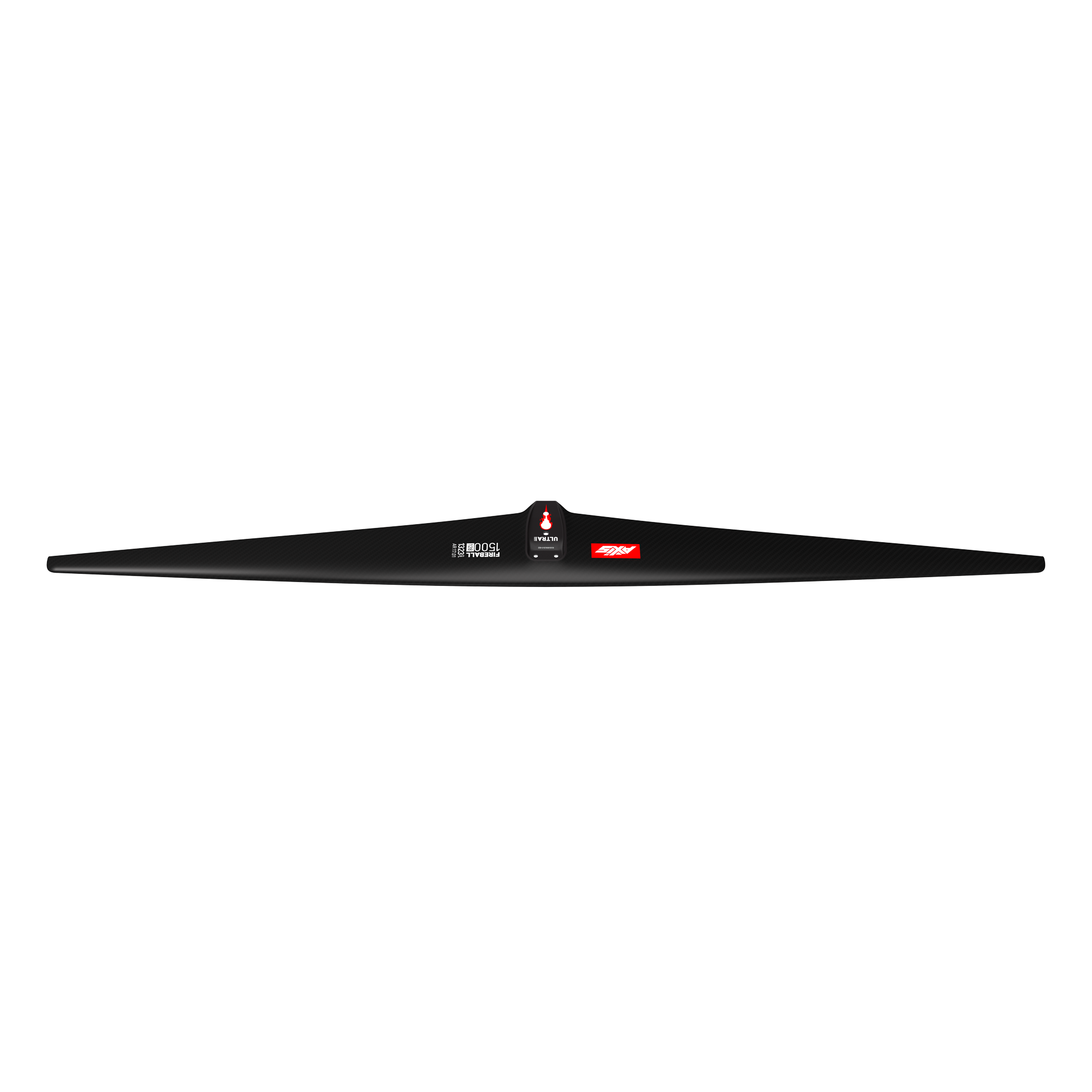 Переднее крыло фойла AXIS Foils AXIS FIREBALL 1500 ULTRA High Mod Carbon Hydrofoil wing — вид сбоку