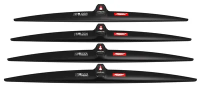 Переднее крыло фойла AXIS Foils AXIS FIREBALL 940 ULTRA High Mod Carbon Hydrofoil wing — вид сверху