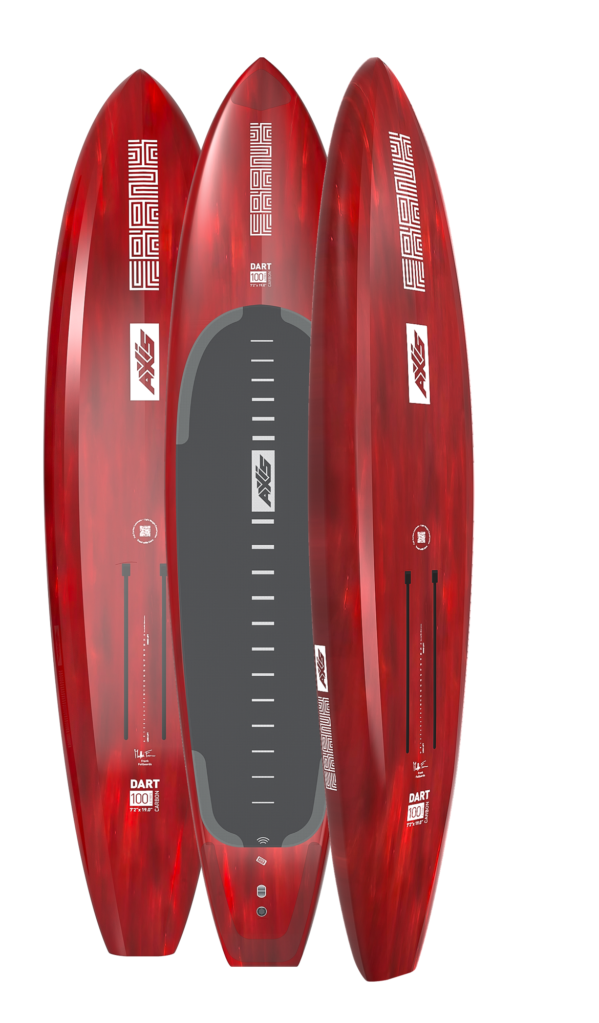 Доска для фойла AXIS Foils AXIS FRANK DART 7'8" x 20.5" 130 Litres — вид сверху