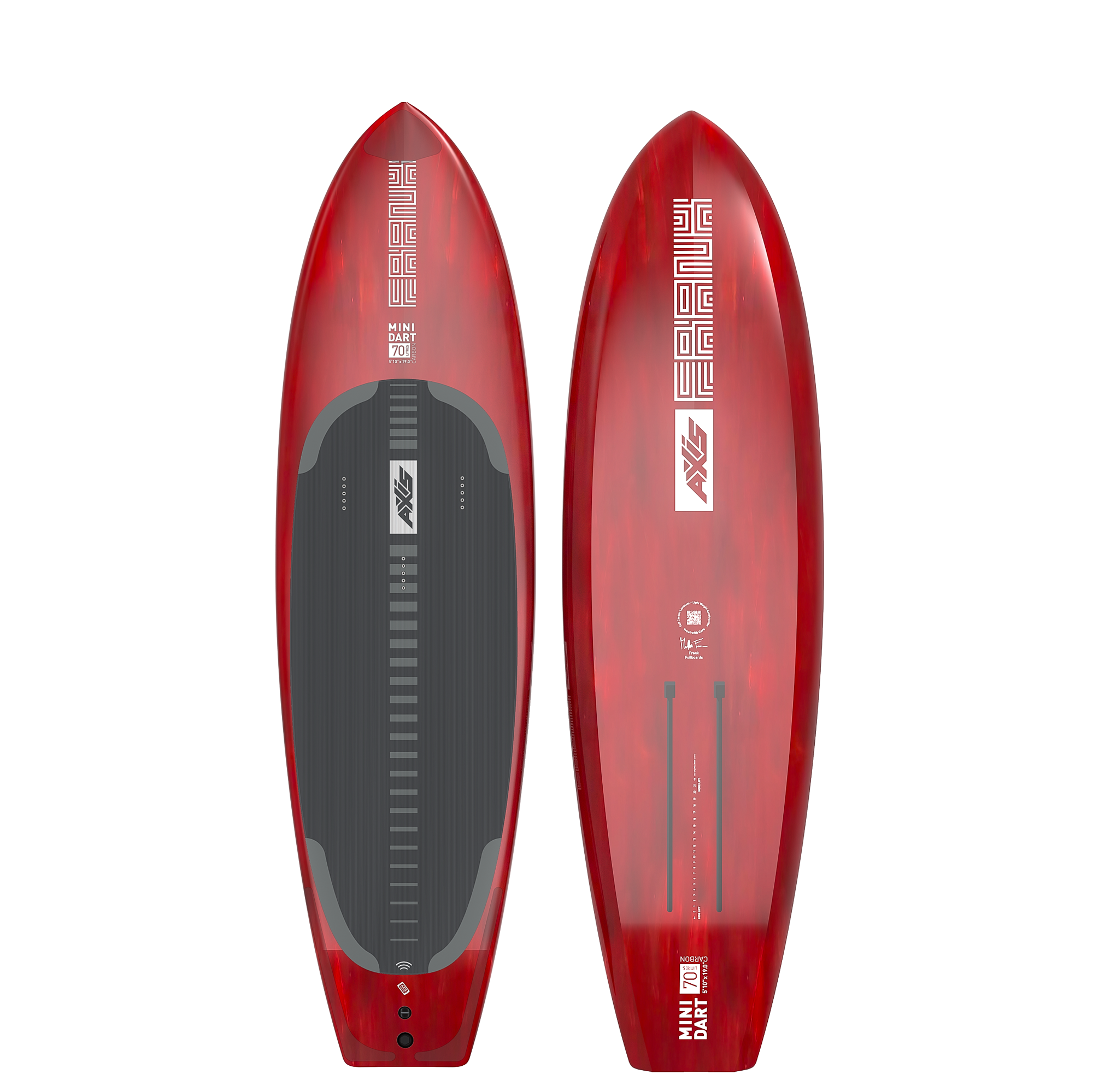 Доска для фойла AXIS Foils AXIS Frank Mini Dart 5'10" x 19" 70 Litres — купить в K1.surf