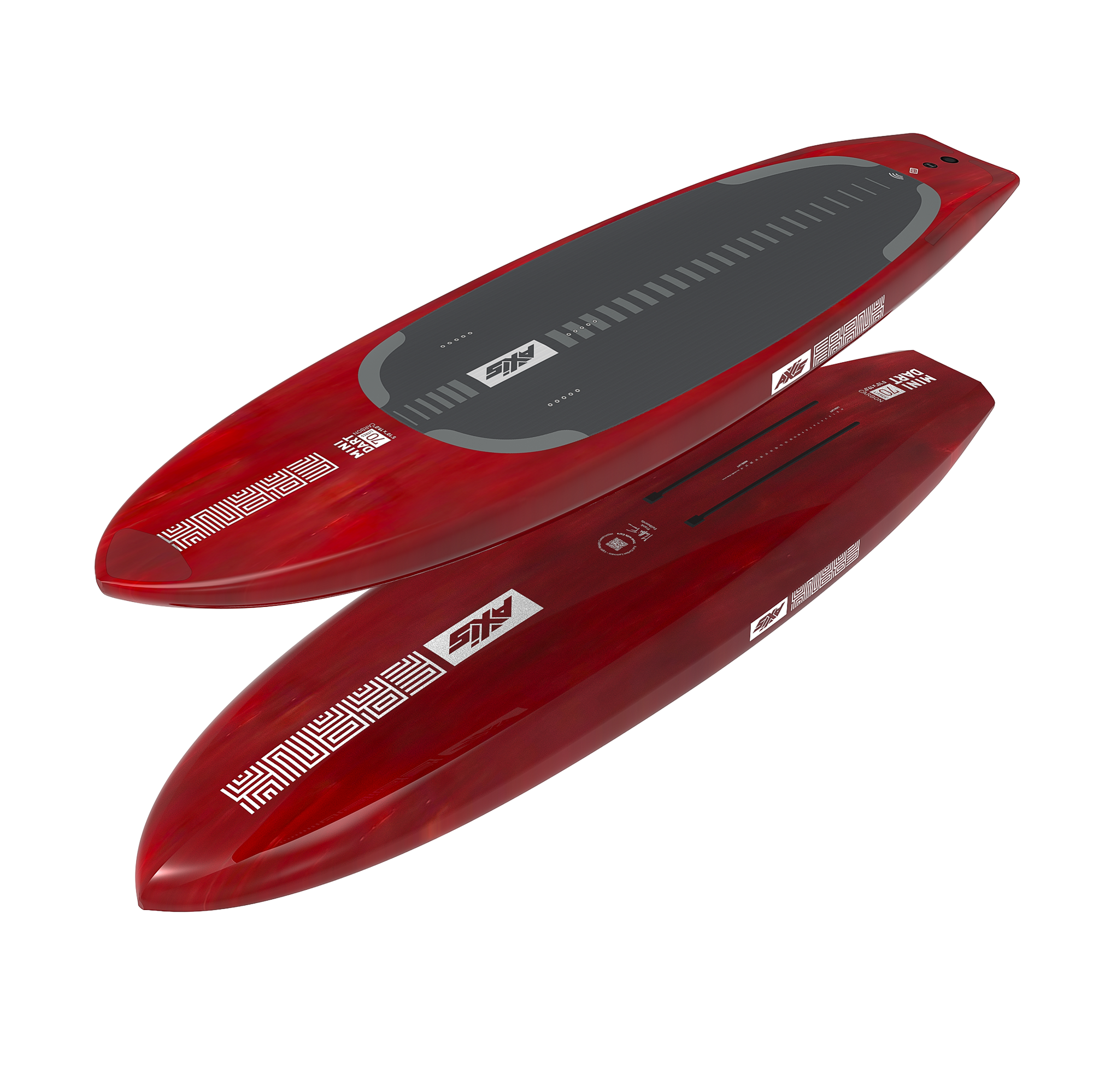 Доска для фойла AXIS Foils AXIS Frank Mini Dart 5'10" x 19" 70 Litres — вид сбоку