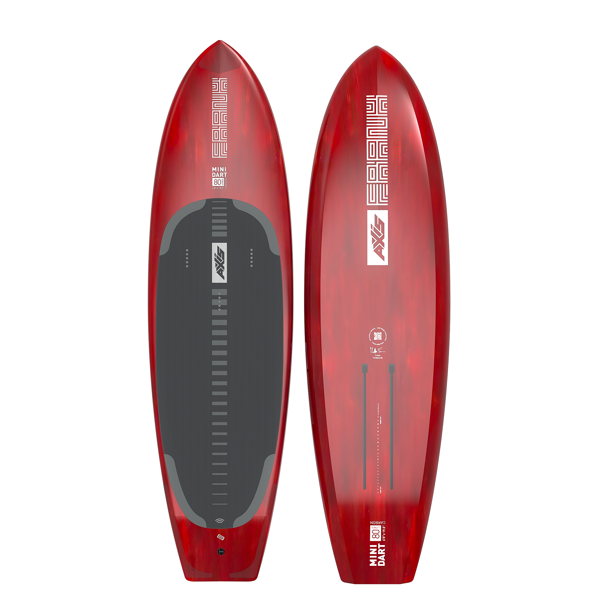 Доска для фойла AXIS Foils AXIS Frank Mini Dart 6'0" x 19.5" 80 Litres — купить в K1.surf