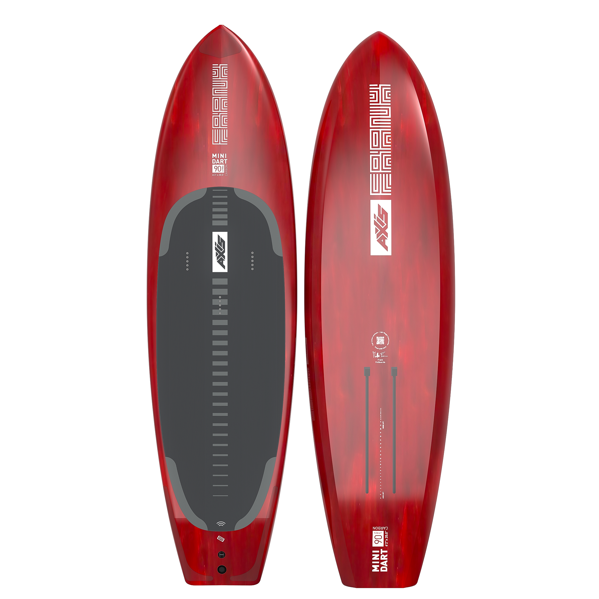 Доска для фойла AXIS Foils AXIS Frank Mini Dart 6'2" x 20" 90 Litres — купить в K1.surf