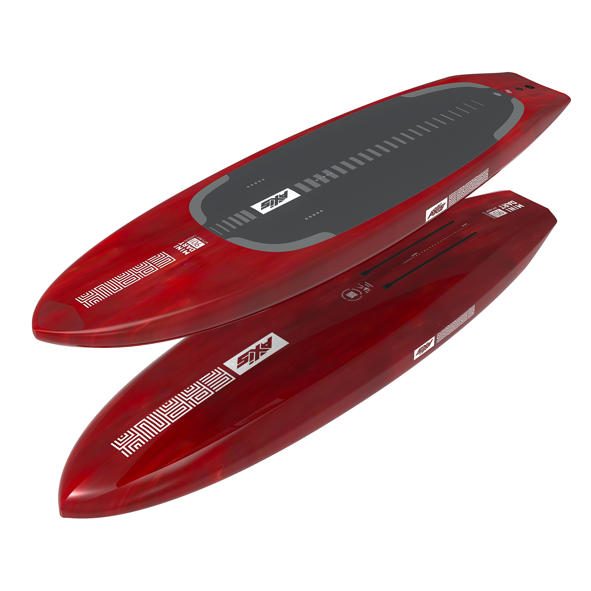 Доска для фойла AXIS Foils AXIS Frank Mini Dart 6'2" x 20" 90 Litres — вид сбоку