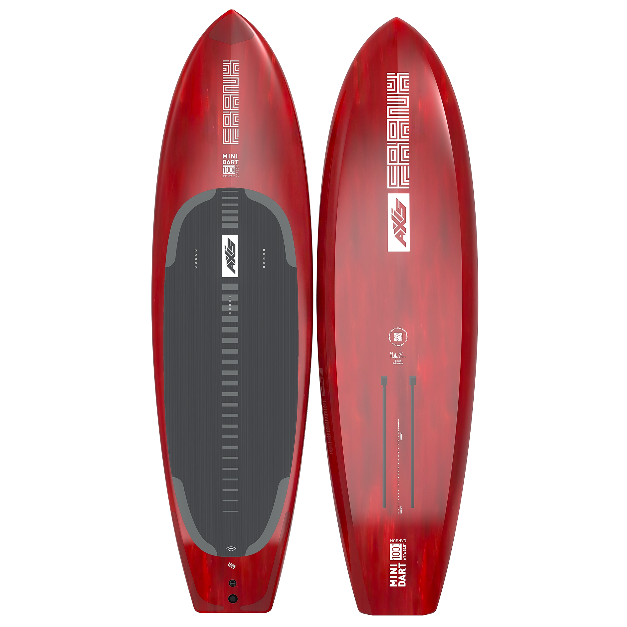 Доска для фойла AXIS Foils AXIS Frank Mini Dart 6'4" x 20.5" 100 Litres — купить в K1.surf
