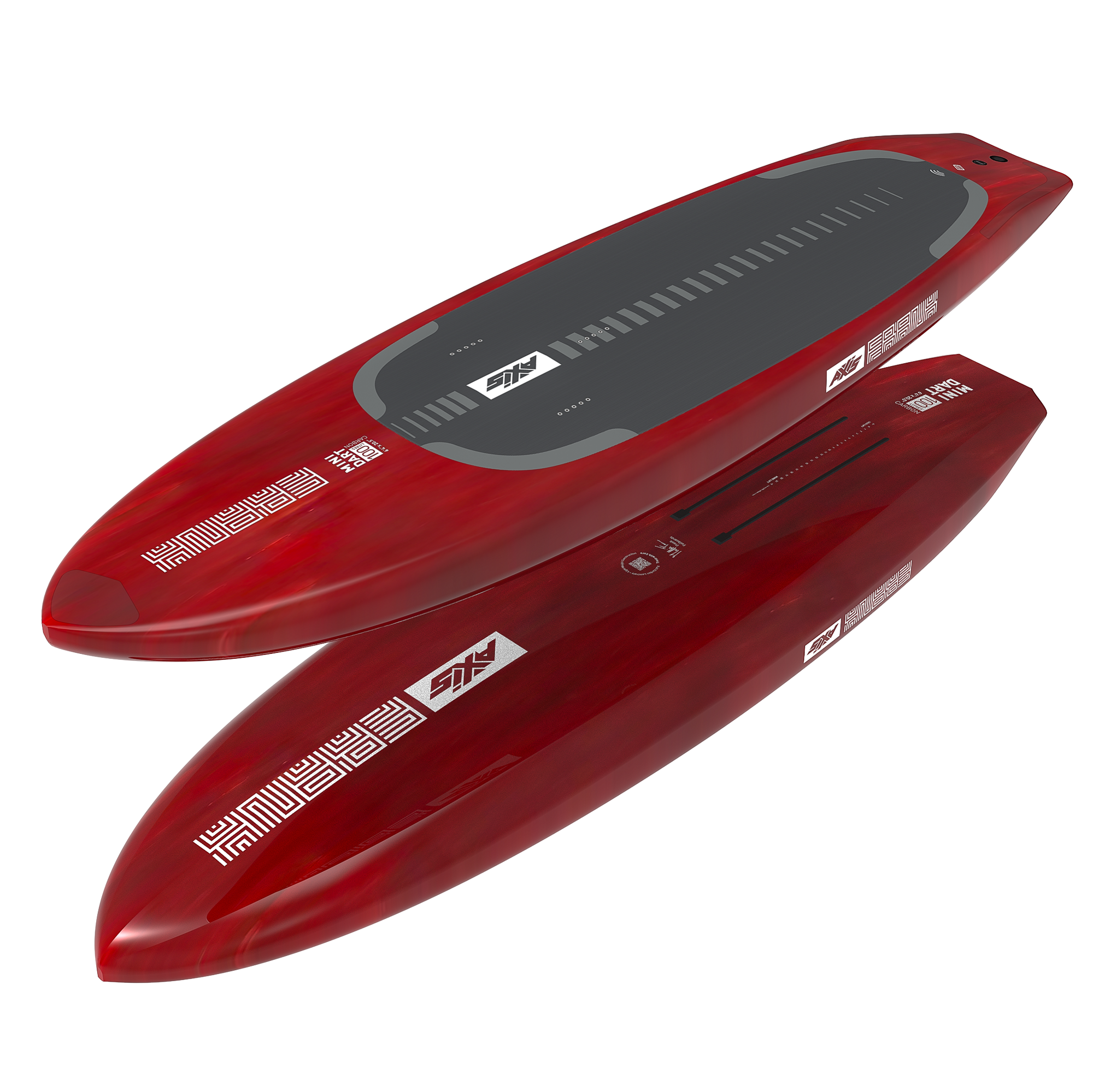 Доска для фойла AXIS Foils AXIS Frank Mini Dart 6'4" x 20.5" 100 Litres — вид сбоку