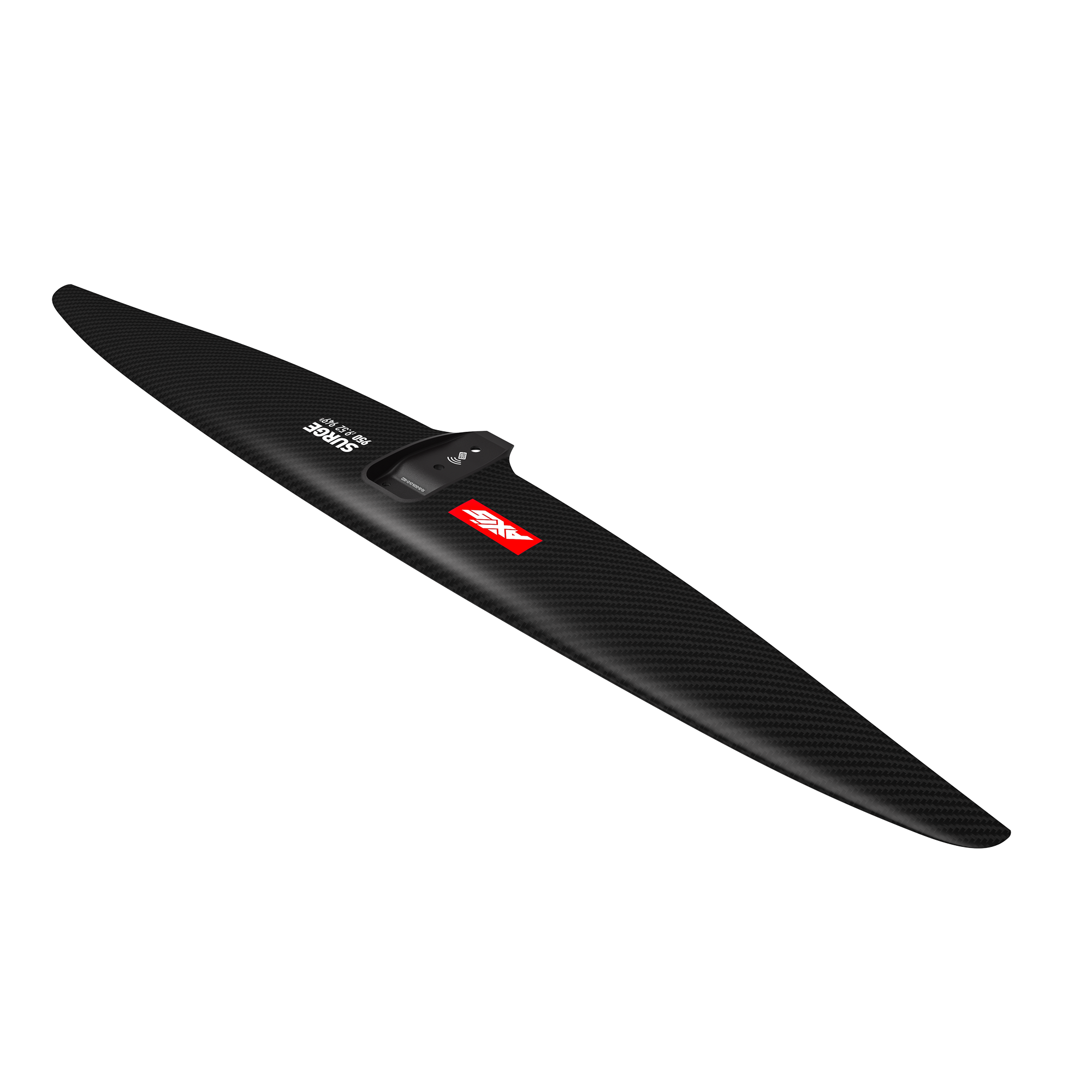 Переднее крыло фойла AXIS Foils AXIS SURGE 950 Carbon Hydrofoil wing — в работе на воде