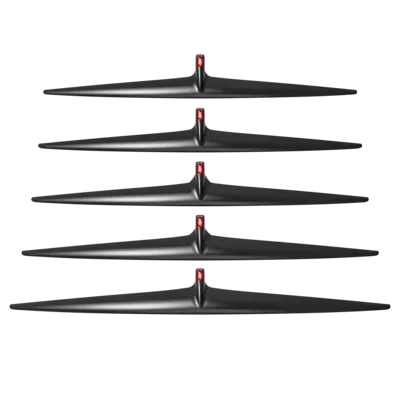 Переднее крыло фойла AXIS Foils AXIS TEMPO 960 Ultra High Modulus Carbon Hydrofoil wing — крупный план