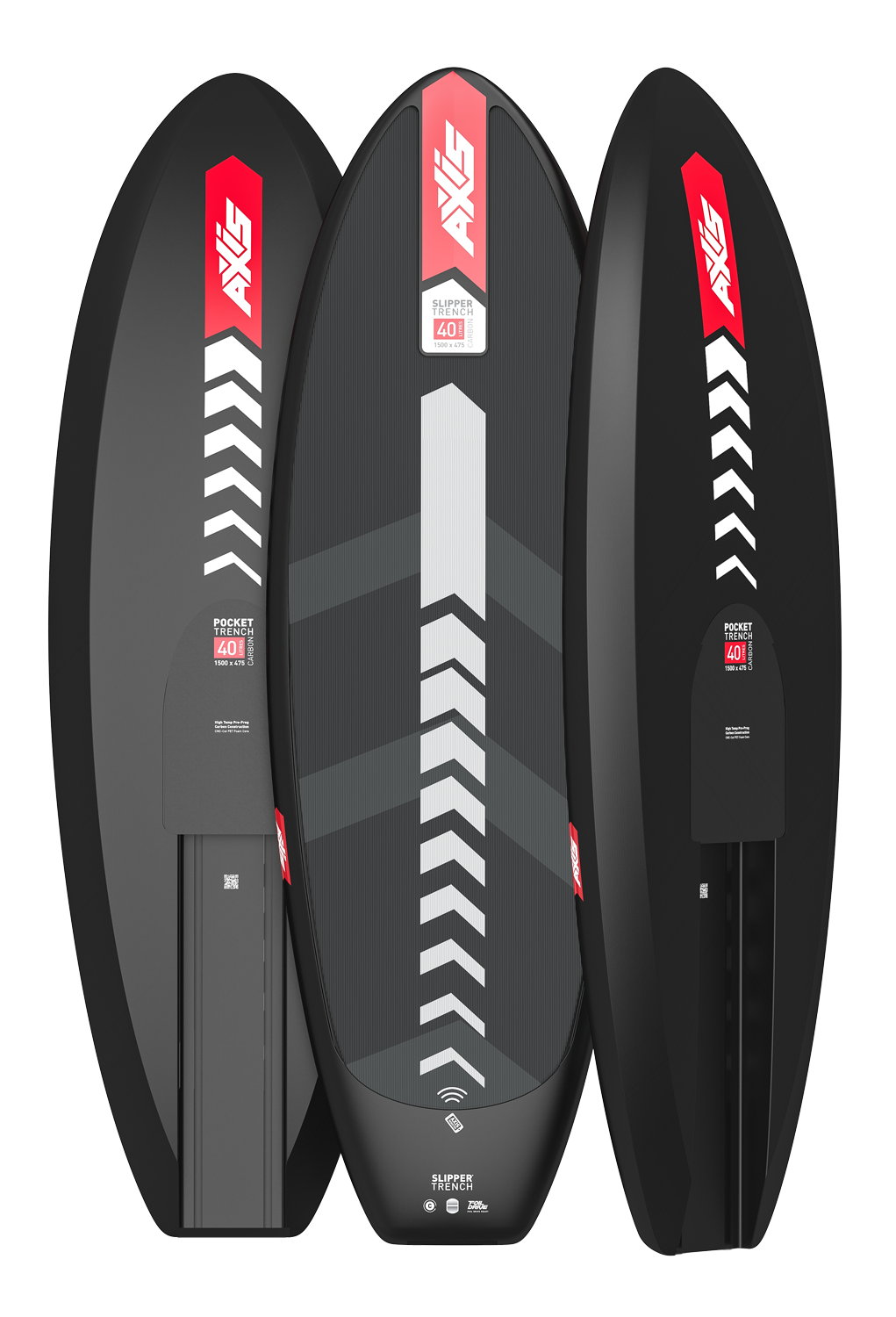 Мачта фойла AXIS Foils AXIS  - ULTRA High Modulus Carbon - Integrated Foil Drive Mast 800 — крупный план