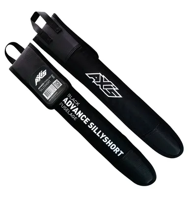 Фюзеляж фойла AXIS Foils Black Psychoshort Advance+ Fuselage — крупный план