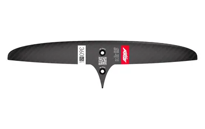 Переднее крыло фойла AXIS Foils SKINNY - 360/45 Carbon Rear Hydrofoil wing — вид сбоку