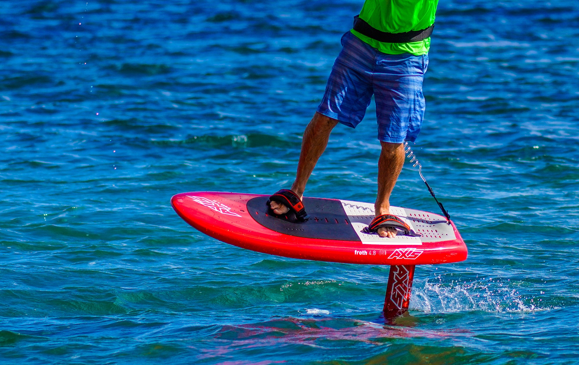 AXIS Foils Froth Carbon Foilboard 45L Foilboard — top view