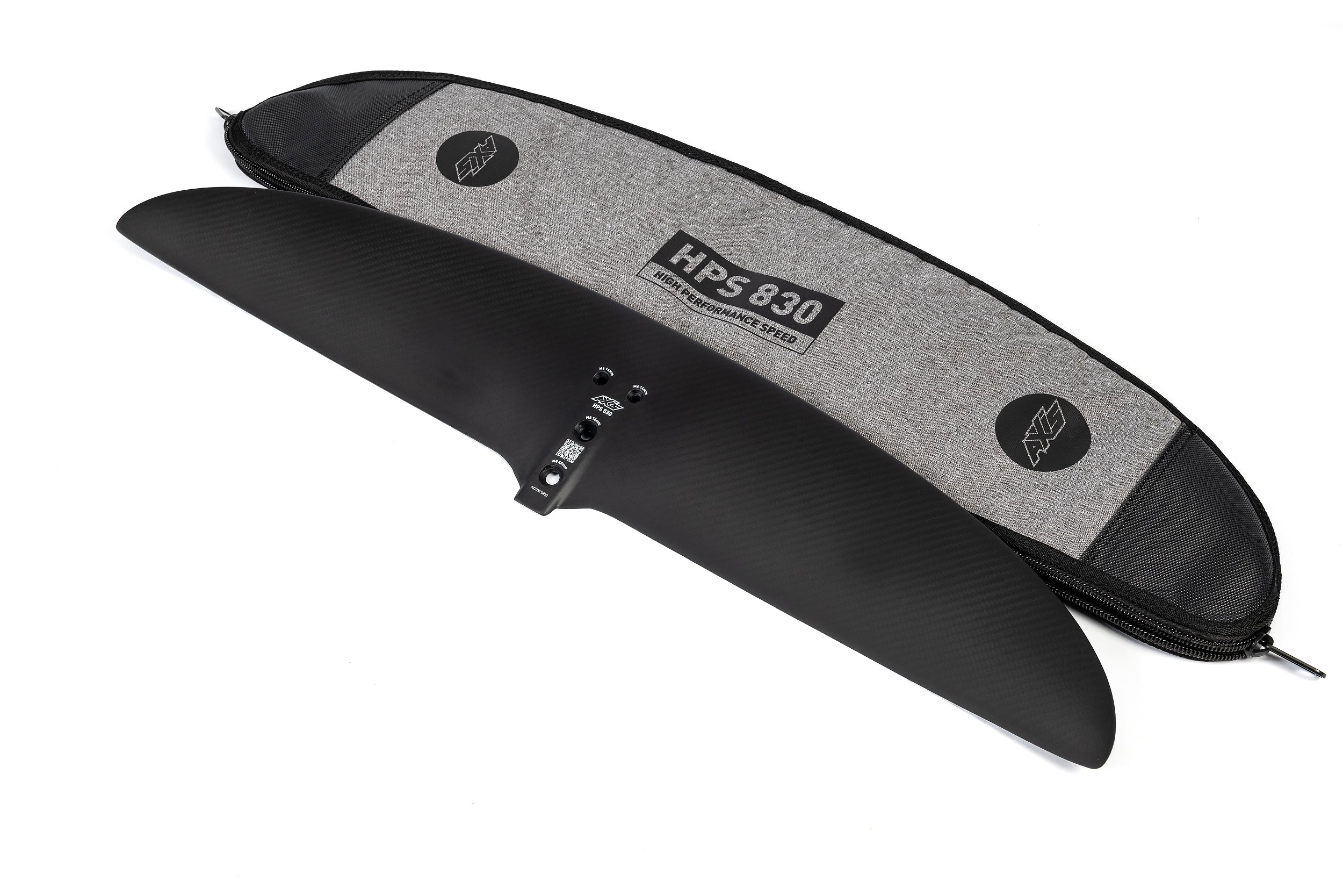 Переднее крыло фойла AXIS Foils HPS 830 Carbon Hydrofoil Wing — top view