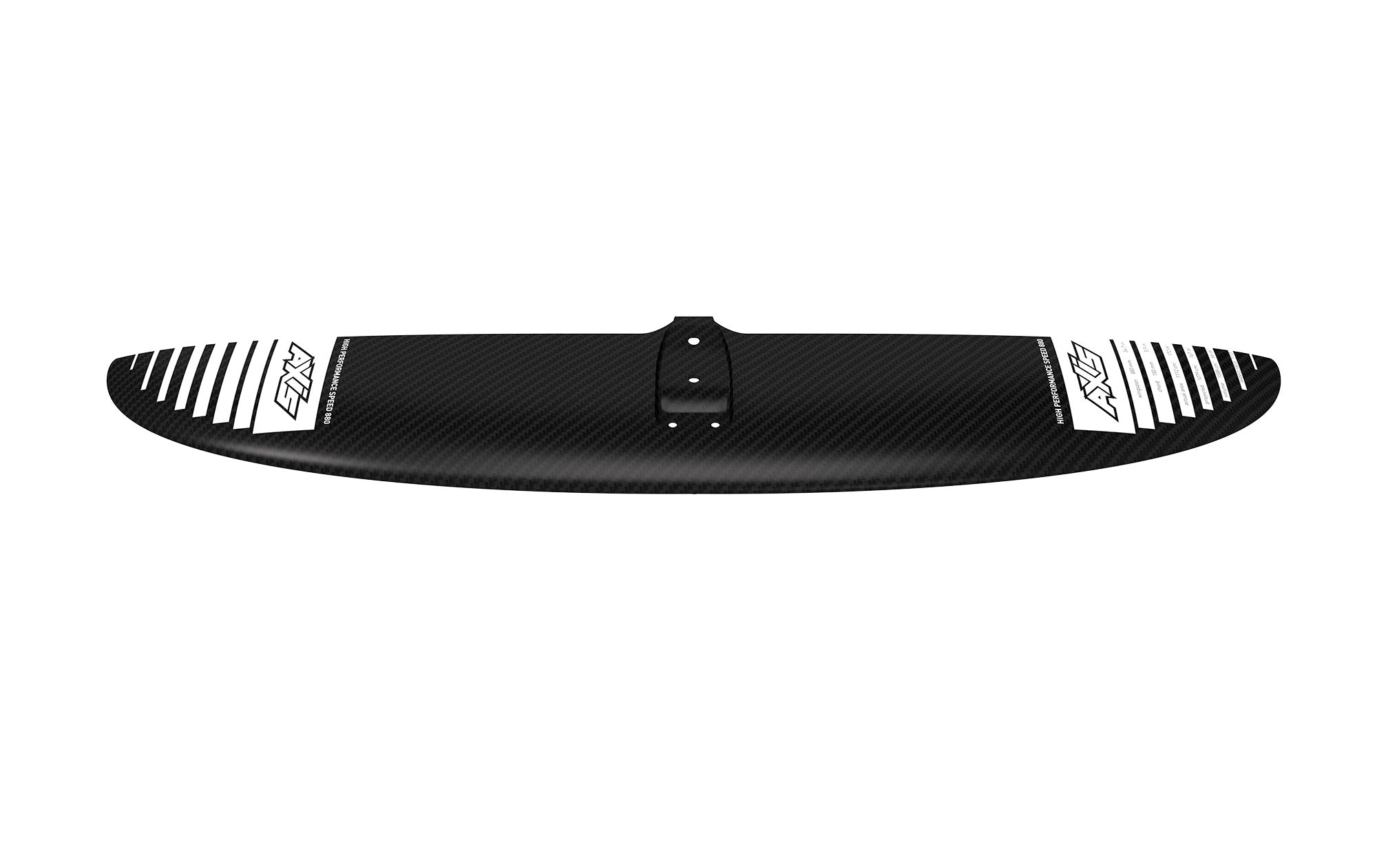 Переднее крыло фойла AXIS Foils HPS 880 Carbon Hydrofoil Wing — вид сверху
