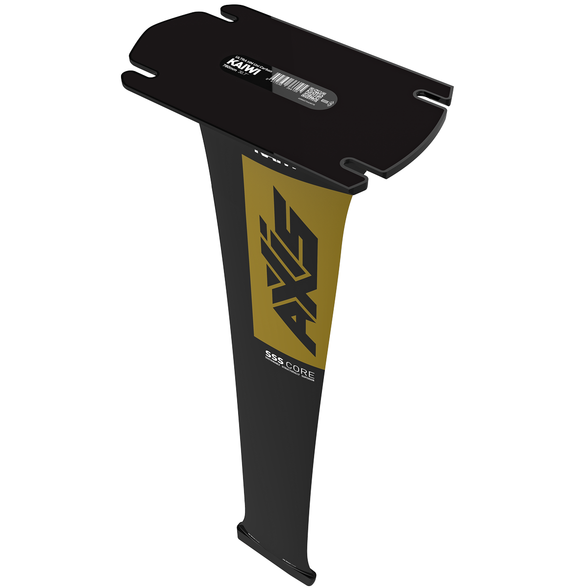 Мачта фойла AXIS Foils KAIWI Ultra High Modulus Uni Carbon Mast 780 — вид сбоку