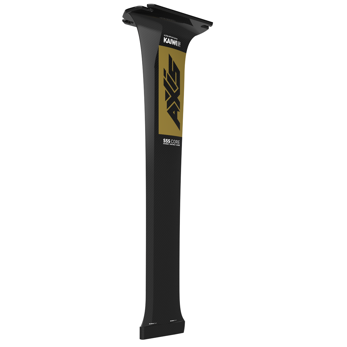 Мачта фойла AXIS Foils KAIWI Ultra High Modulus Uni Carbon Mast 780 — детали конструкции