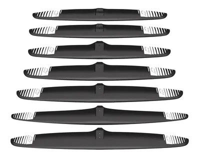 Переднее крыло фойла AXIS Foils PNG 1010 Carbon Hydrofoil Wing — крупный план